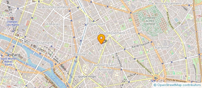 localisation de l'entreprise MONSIEUR LOUIS DELFIN  PARIS