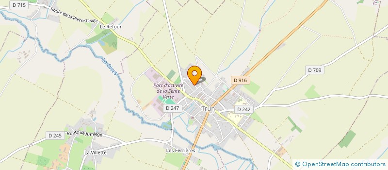 localisation de l'entreprise MONSIEUR LOUIS DELIMELE à TRUN