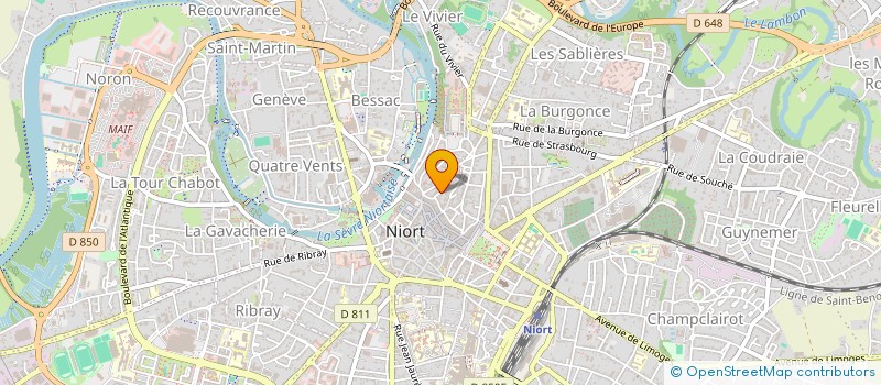 localisation de l'entreprise MONSIEUR LOUIS DELSOL à NIORT