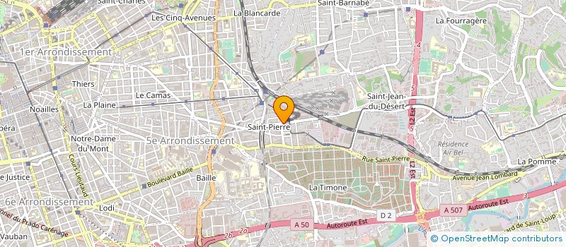 localisation de l'entreprise MONSIEUR LOUIS DELUY à MARSEILLE