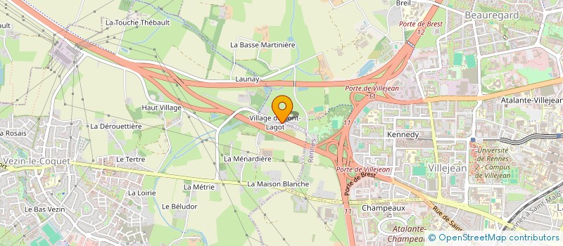 localisation de l'entreprise MONSIEUR LOUIS DEMEULEMEESTER  RENNES