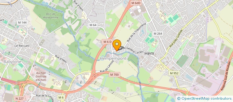 localisation de l'entreprise MONSIEUR LOUIS DEMYTTENAERE à HEM