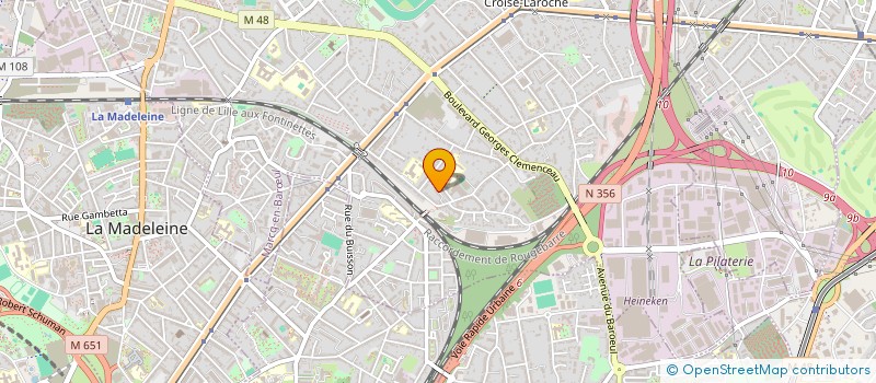 localisation de l'entreprise MONSIEUR LOUIS DENIES à MARCQ-EN-BARŒUL