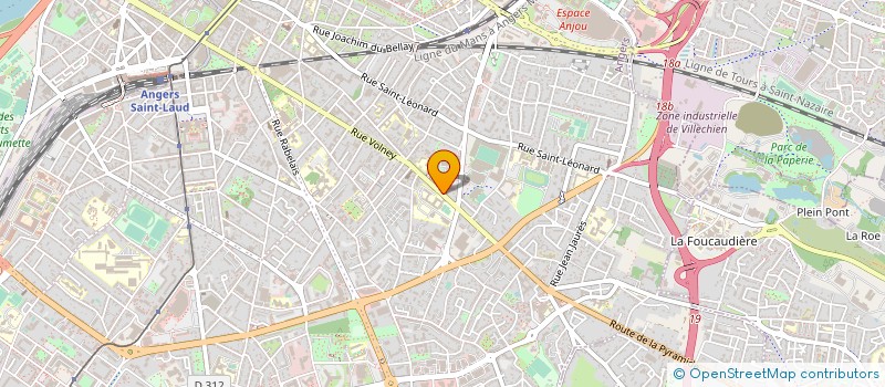 localisation de l'entreprise MONSIEUR LOUIS DENONNAIN à ANGERS