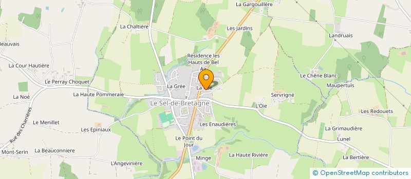 localisation de l'entreprise MONSIEUR LOUIS DERENNES à LE SEL-DE-BRETAGNE