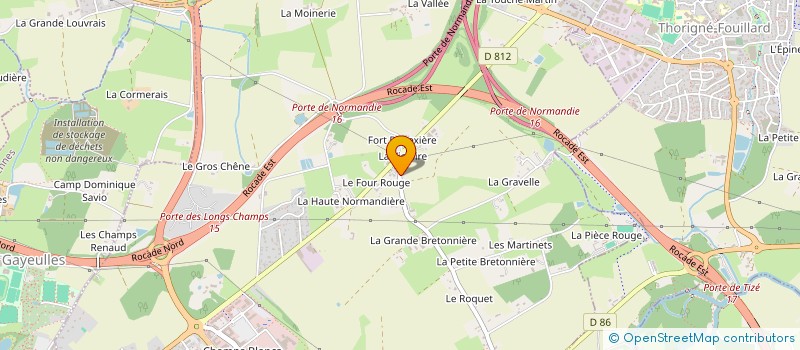 localisation de l'entreprise MONSIEUR LOUIS DESBORDES à CESSON-SEVIGNE