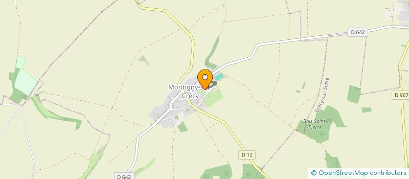 localisation de l'entreprise MONSIEUR LOUIS DESCAMPS  MONTIGNY-SUR-CRECY