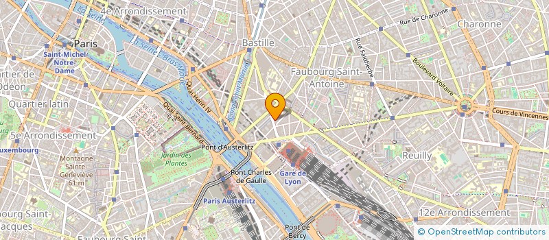 localisation de l'entreprise MONSIEUR LOUIS DESCOMBES  PARIS