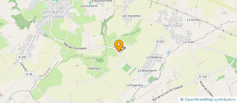 localisation de l'entreprise MONSIEUR LOUIS DESMONT  SAINT-LOUP