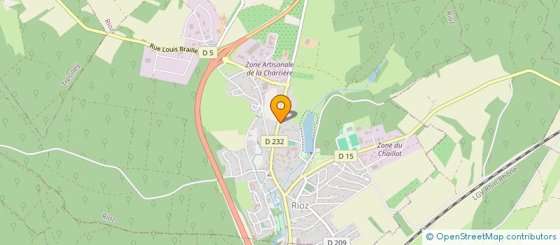 localisation de l'entreprise MONSIEUR LOUIS DESQUESSES  RIOZ