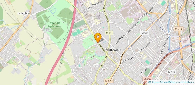 localisation de l'entreprise MONSIEUR LOUIS DESRY  MOUVAUX