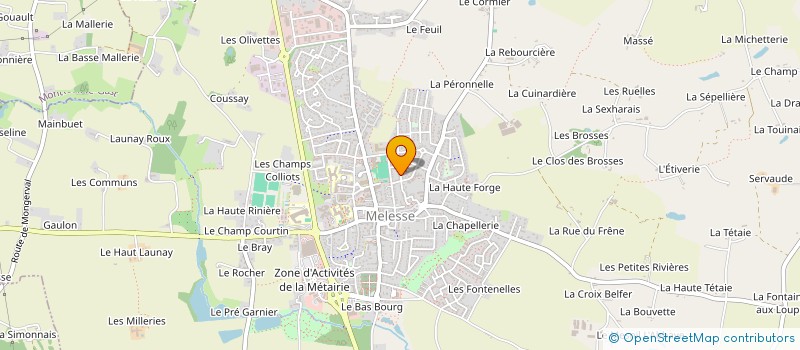 localisation de l'entreprise MONSIEUR LOUIS DETOC  MONTREUIL-LE-GAST