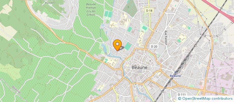 localisation de l'entreprise MONSIEUR LOUIS DEVEVEY à BEAUNE