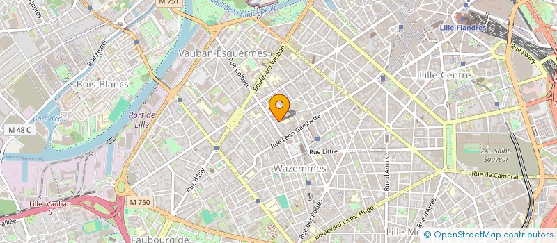 localisation de l'entreprise MONSIEUR LOUIS DEVULDER à LILLE