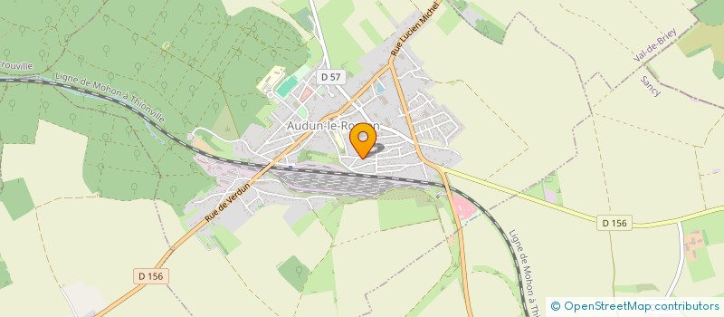 localisation de l'entreprise MONSIEUR LOUIS DEZITTER  AUDUN-LE-ROMAN