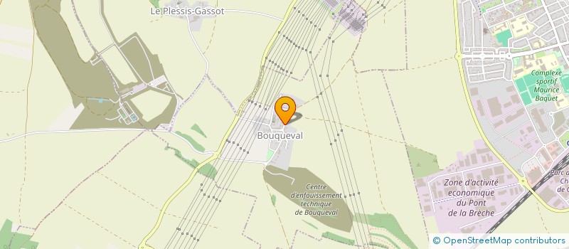 localisation de l'entreprise MONSIEUR LOUIS DHUITTE  BOUQUEVAL