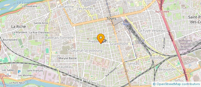 localisation de l'entreprise MONSIEUR LOUIS DIDIER  TOURS