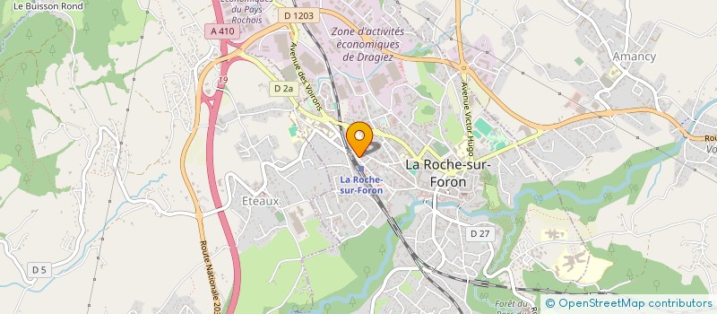 localisation de l'entreprise MONSIEUR LOUIS DIEME  LA ROCHE-SUR-FORON