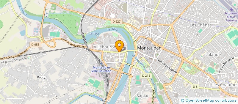 localisation de l'entreprise MONSIEUR LOUIS DIEUTRE à MONTAUBAN