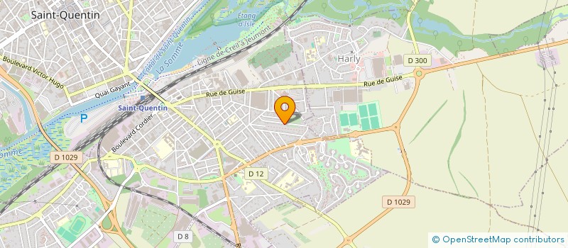 localisation de l'entreprise MONSIEUR LOUIS DILLIES à SAINT-QUENTIN