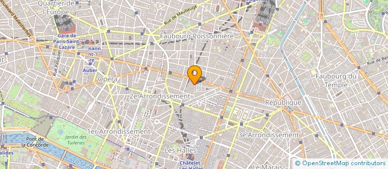 localisation de l'entreprise MONSIEUR LOUIS-DIOR JIN  PARIS