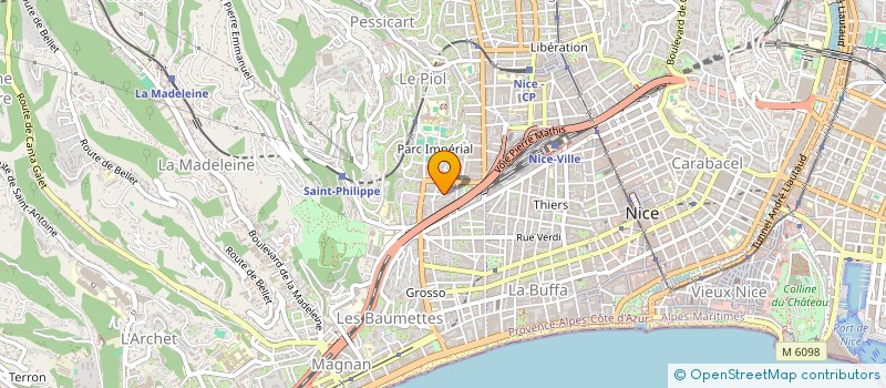 localisation de l'entreprise MONSIEUR LOUIS DOLLE à NICE