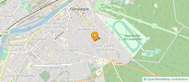 localisation de l'entreprise MONSIEUR LOUIS-DOMINIQUE ETAIX à COMPIEGNE