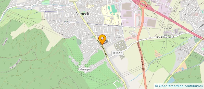 localisation de l'entreprise MONSIEUR LOUIS DONADIO  FAMECK