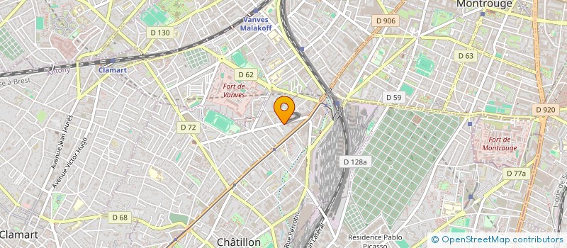 localisation de l'entreprise MONSIEUR LOUIS DOREE à CHATILLON
