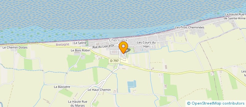 localisation de l'entreprise MONSIEUR LOUIS DORY  CHERRUEIX