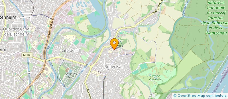 localisation de l'entreprise MONSIEUR LOUIS DOURTHE à STRASBOURG