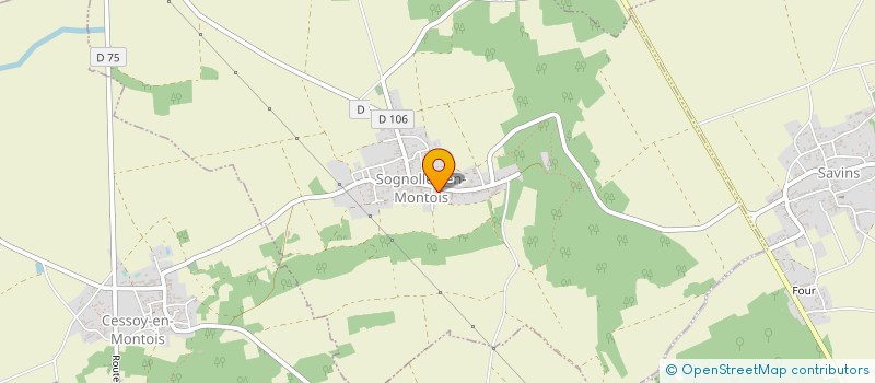 localisation de l'entreprise MONSIEUR LOUIS DUBARLE  FONTAINEBLEAU