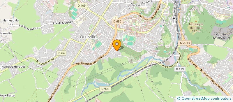 localisation de l'entreprise MONSIEUR LOUIS DUBOST  CAGNY