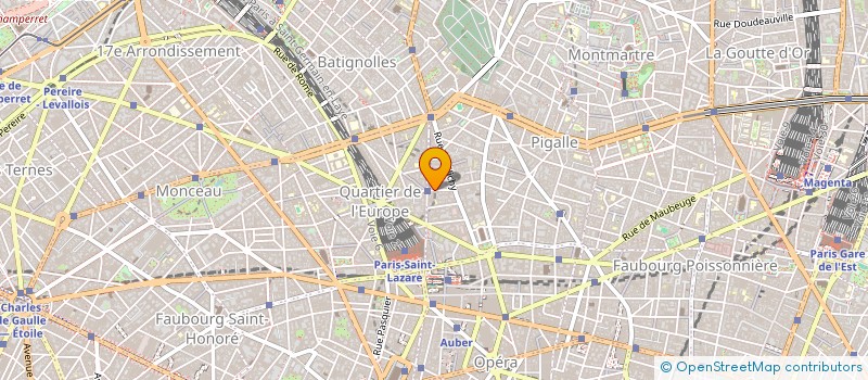 localisation de l'entreprise MONSIEUR LOUIS DUCAROUGE  PARIS