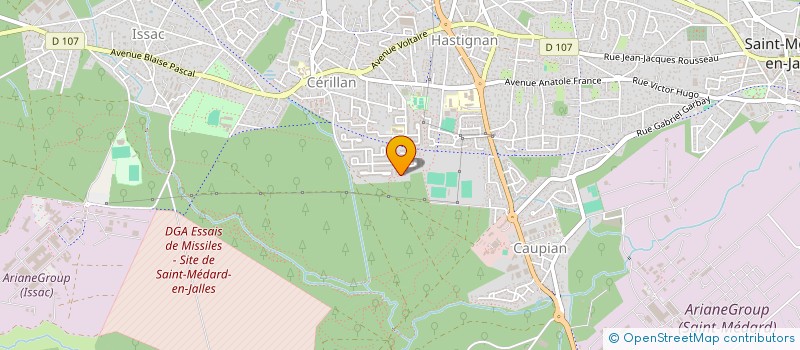 localisation de l'entreprise MONSIEUR LOUIS DUCASSE  SAINT-MEDARD-EN-JALLES