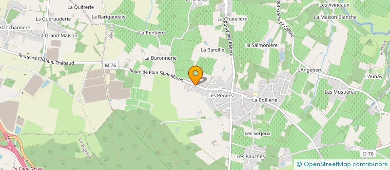 localisation de l'entreprise MONSIEUR LOUIS DUCHER à VERTOU