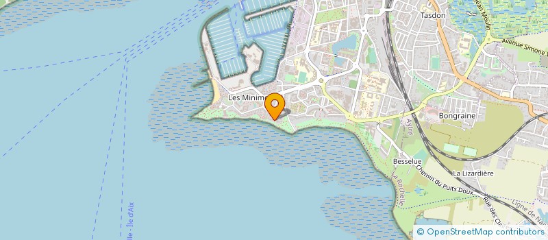 localisation de l'entreprise MONSIEUR LOUIS DULAU  LA ROCHELLE