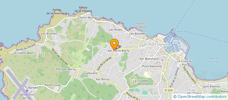 localisation de l'entreprise MONSIEUR LOUIS DUPONT à L'ILE-D'YEU