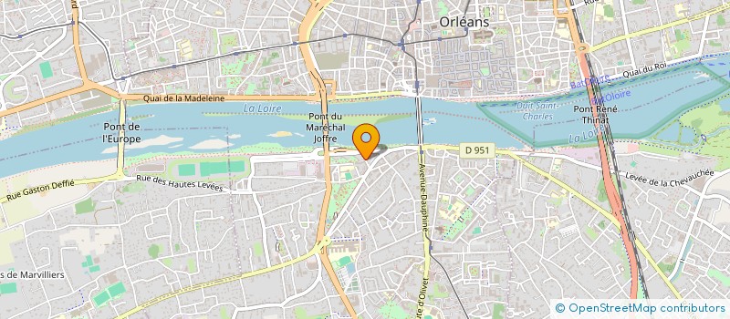 localisation de l'entreprise MONSIEUR LOUIS DUPONT à ORLEANS