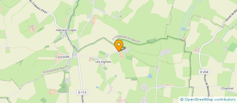 localisation de l'entreprise MONSIEUR LOUIS DURAND  CARDONVILLE