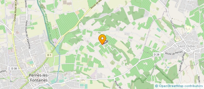 localisation de l'entreprise MONSIEUR LOUIS DURR à PERNES-LES-FONTAINES