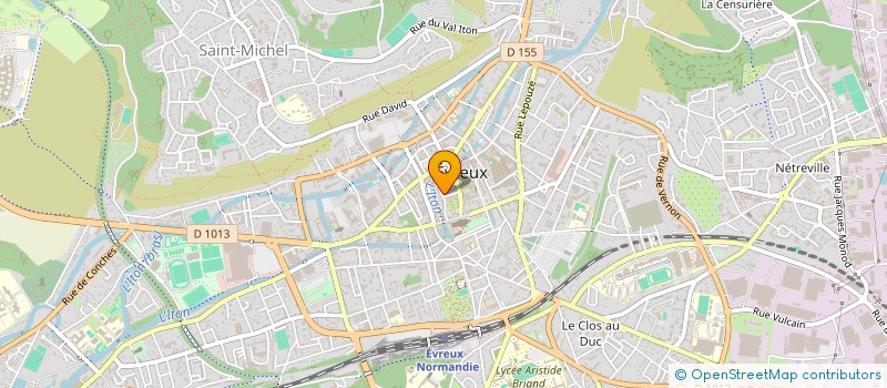 localisation de l'entreprise MONSIEUR LOUIS DUVAL  EVREUX