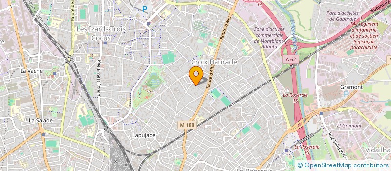 localisation de l'entreprise MONSIEUR LOUIS DUVAL à TOULOUSE