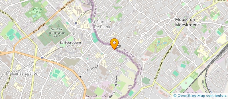 localisation de l'entreprise MONSIEUR LOUIS DUVILLIER  TOURCOING