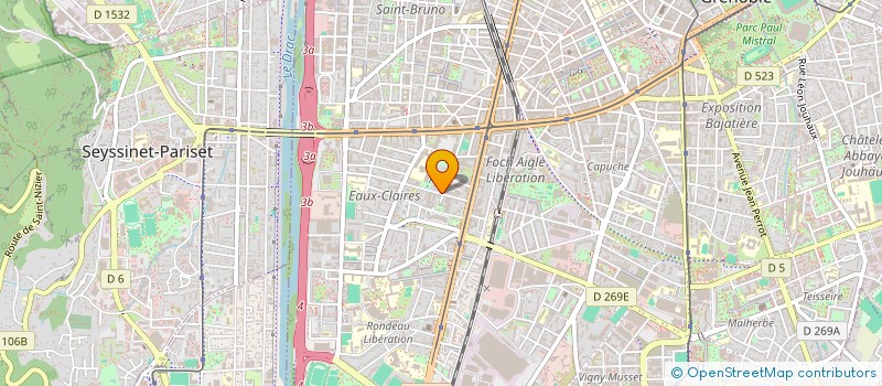 localisation de l'entreprise MONSIEUR LOUIS EHLER  GRENOBLE