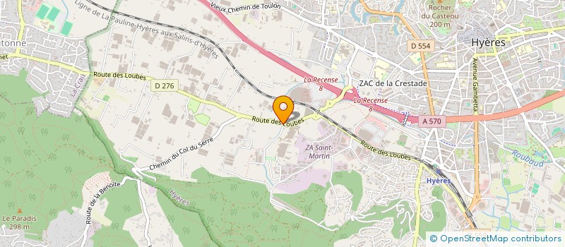 localisation de l'entreprise MONSIEUR LOUIS ELIE  HYERES