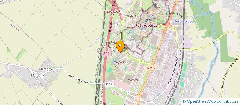 localisation de l'entreprise MONSIEUR LOUIS-ERIK ANDRE  CHASSENEUIL-DU-POITOU