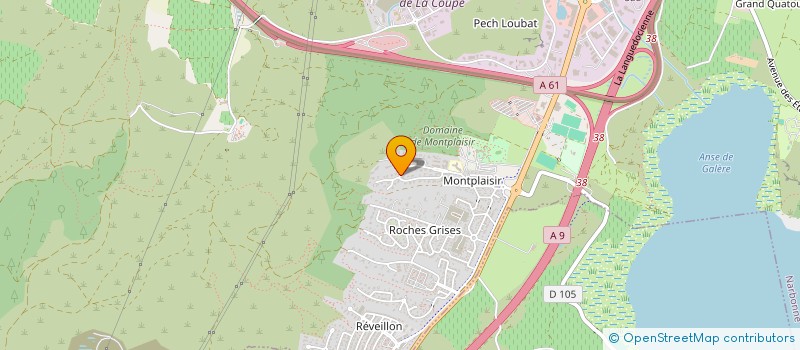 localisation de l'entreprise MONSIEUR LOUIS ESCRIVA  NARBONNE