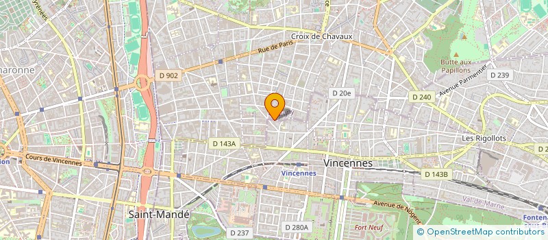 localisation de l'entreprise MONSIEUR LOUIS ESPOSITO à MONTREUIL