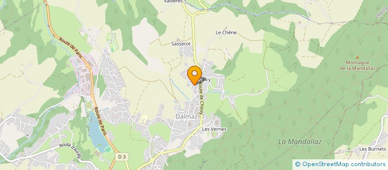 localisation de l'entreprise MONSIEUR LOUIS ESTEVES  LA BALME-DE-SILLINGY